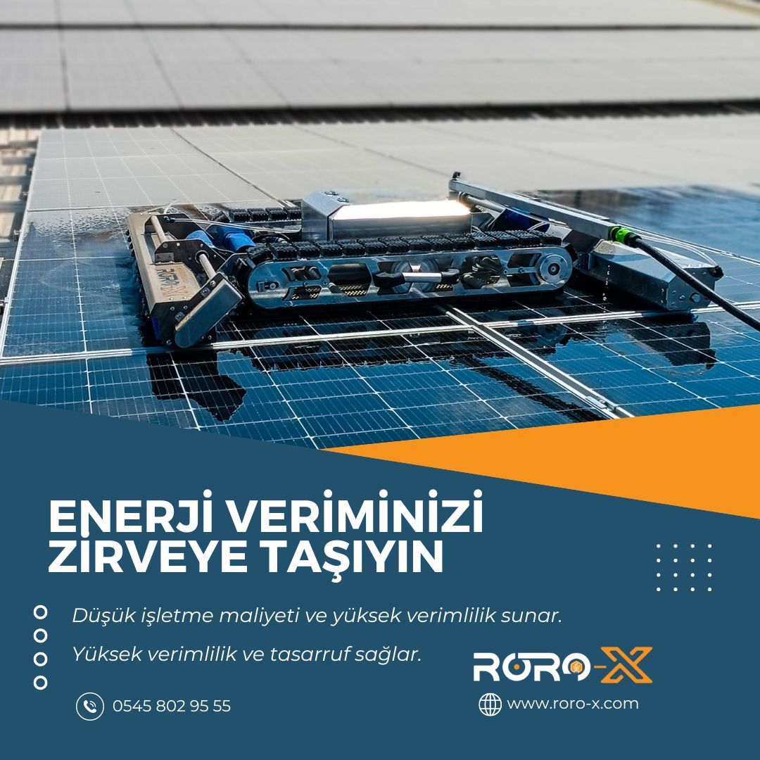 Güneş Paneli Temizleme Robotu