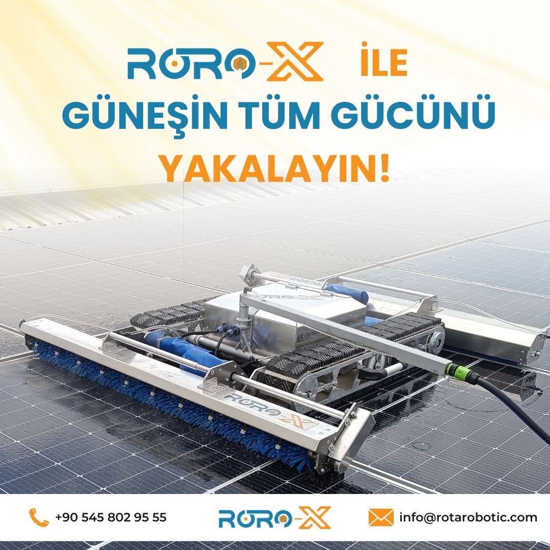 Güneş Paneli Temizleme Robotu